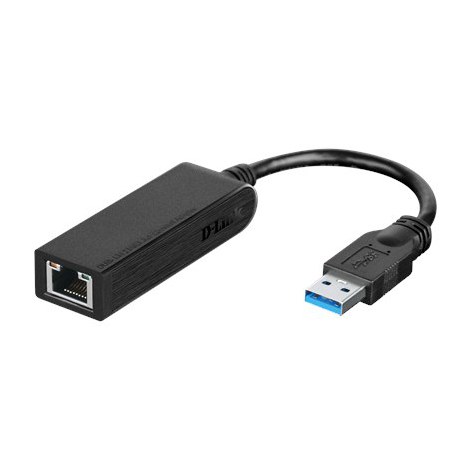 D-Link | USB 3.0 Gigabit Ethernet Adapter | DUB-1312 | GT/s | USB - 2